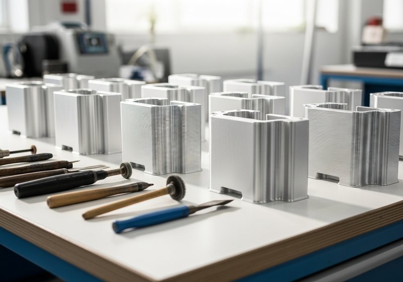 Voorbehandeling van 3D geprinte aluminium onderdelen