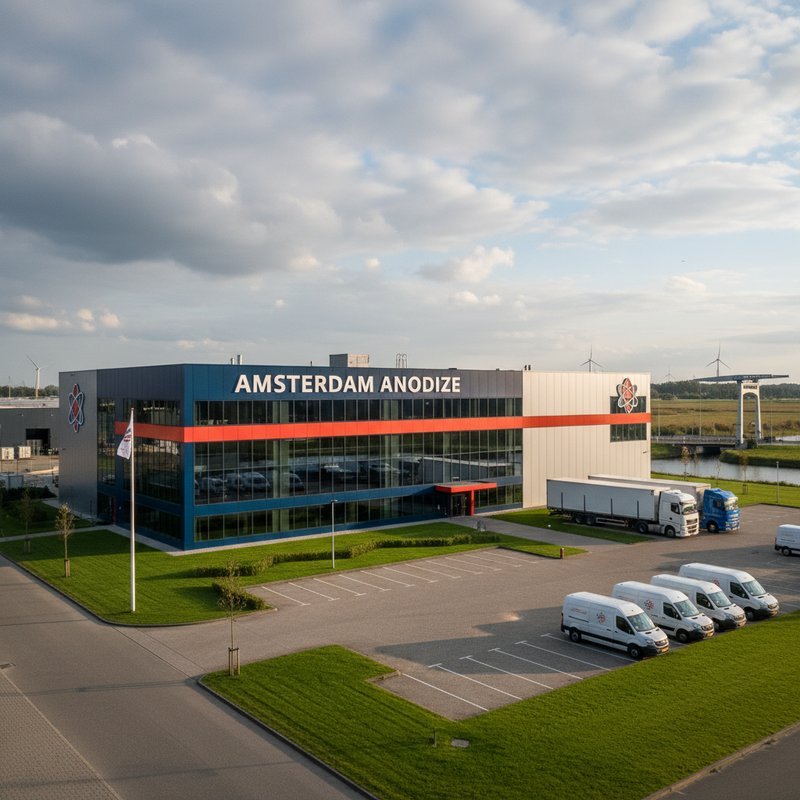 Anodiseren bedrijf faciliteit in Amsterdam regio