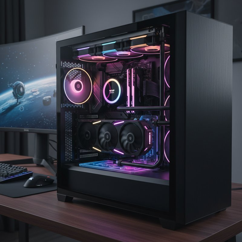 Premium geanodiseerde aluminium PC behuizing voor custom builds