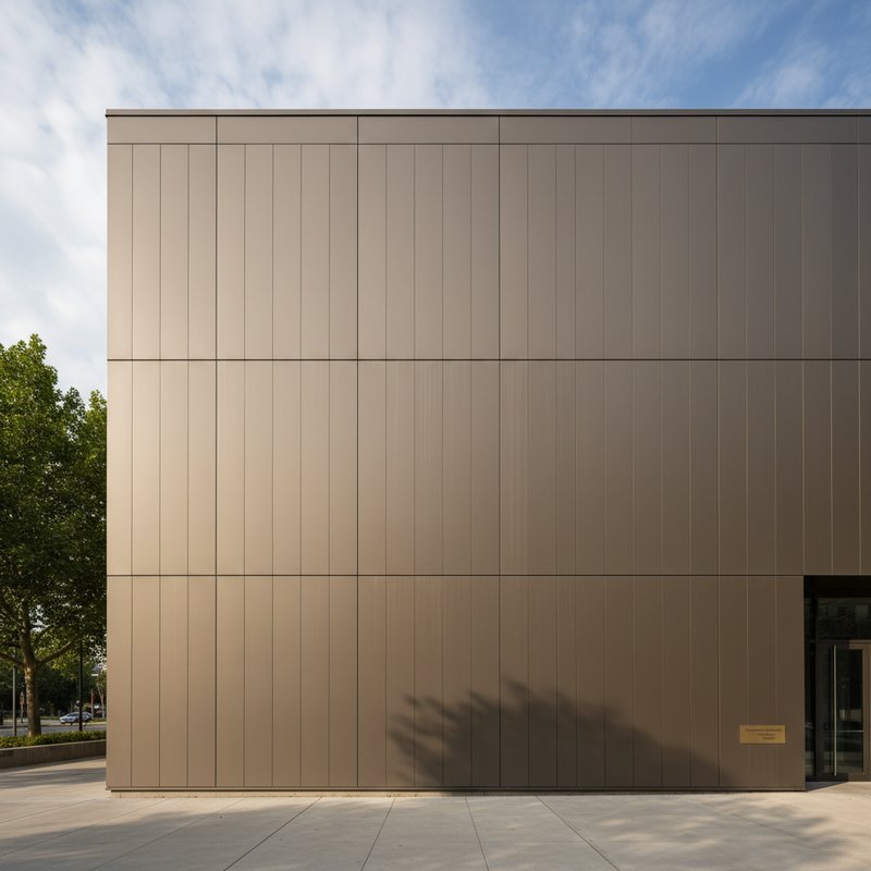 Geanodiseerd aluminium buitentoepass met langdurige duurzaamheid