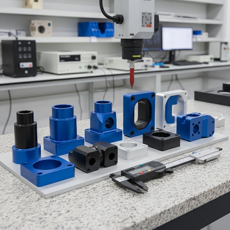 Precisie geanodiseerde aluminium componenten voor hightech industrie
