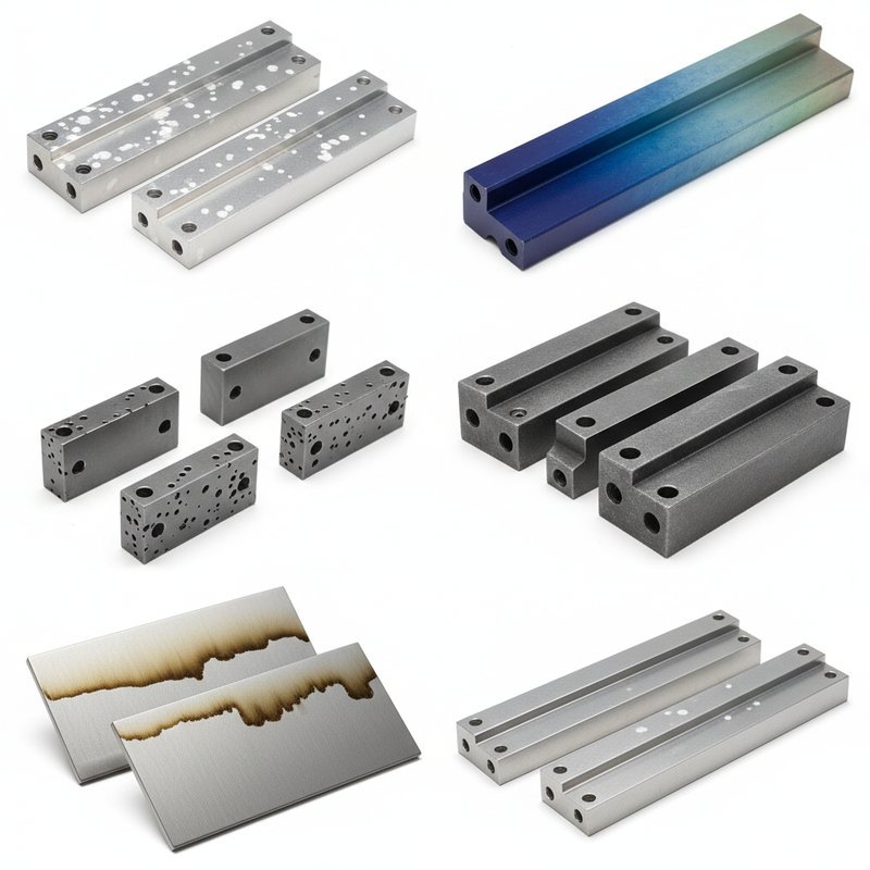 Veelvoorkomende anodiseren fouten vlekken en defecten op aluminium