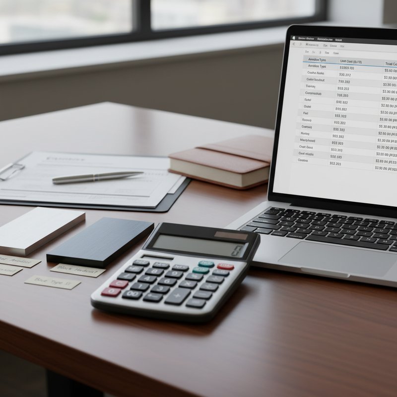 Kosten calculator en offerte voor aluminium anodiseren