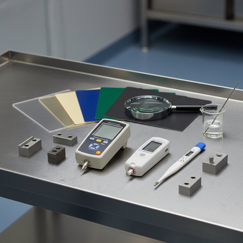 Anodiseren kwaliteitscontrole inspectie gereedschap meetapparatuur