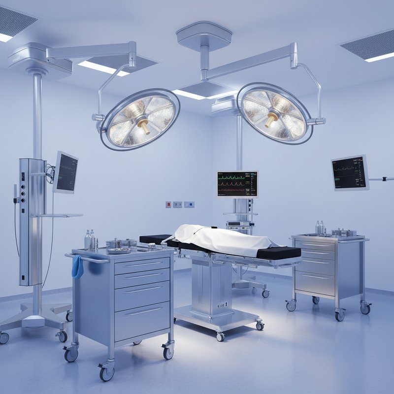 Moderne medische apparatuur met geanodiseerde aluminium componenten