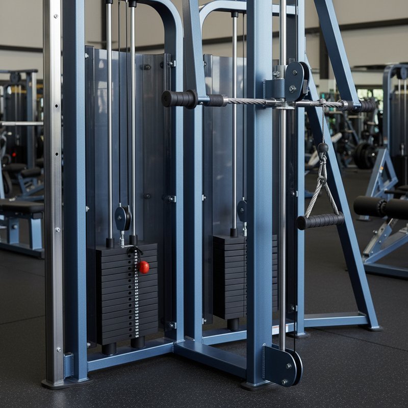Professionele fitnessapparatuur met geanodiseerd aluminium frame