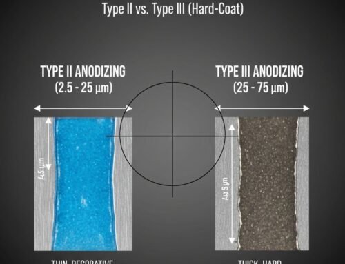Type II vs Type III anodiseren: verschil, kosten en toepassingen