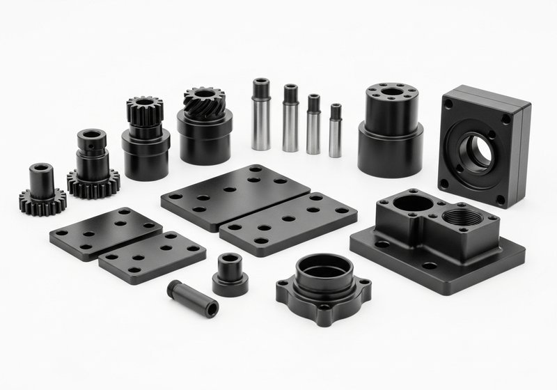 Hightech geanodiseerde aluminium componenten voor precisie-industrie