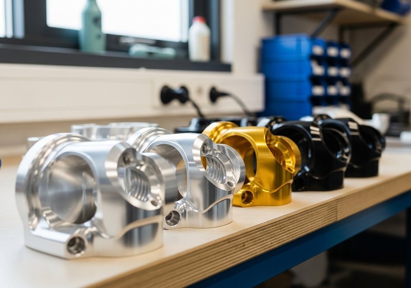 Geanodiseerde aluminium onderdelen uit regio Apeldoorn