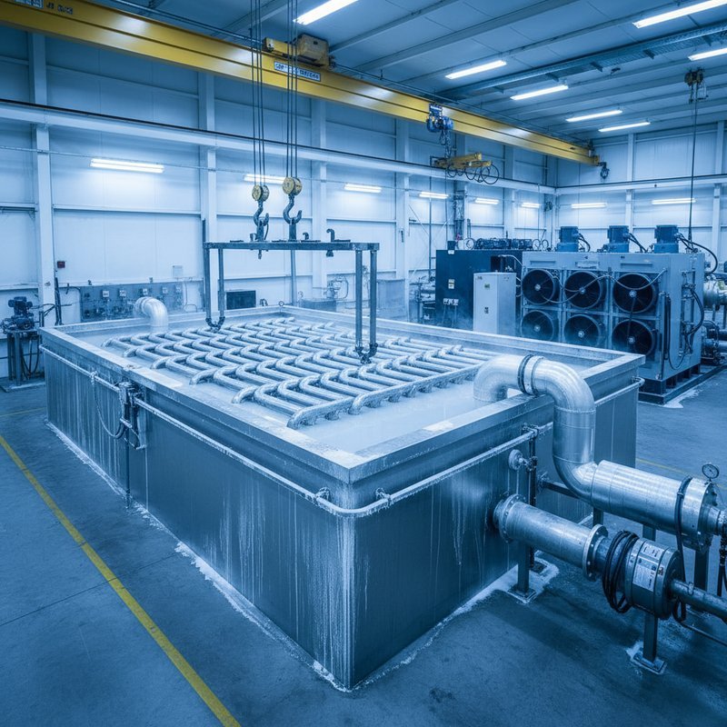 Hardcoat anodiseren koeling systeem lage temperatuur proces