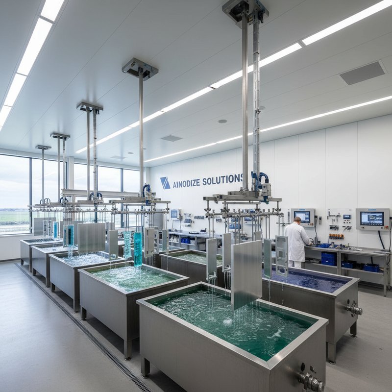 Professionele anodiseren faciliteit in Nederland met moderne apparatuur