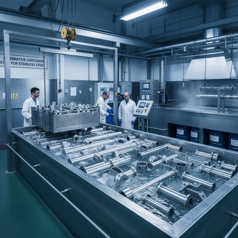 RVS passiveren als alternatief voor anodiseren