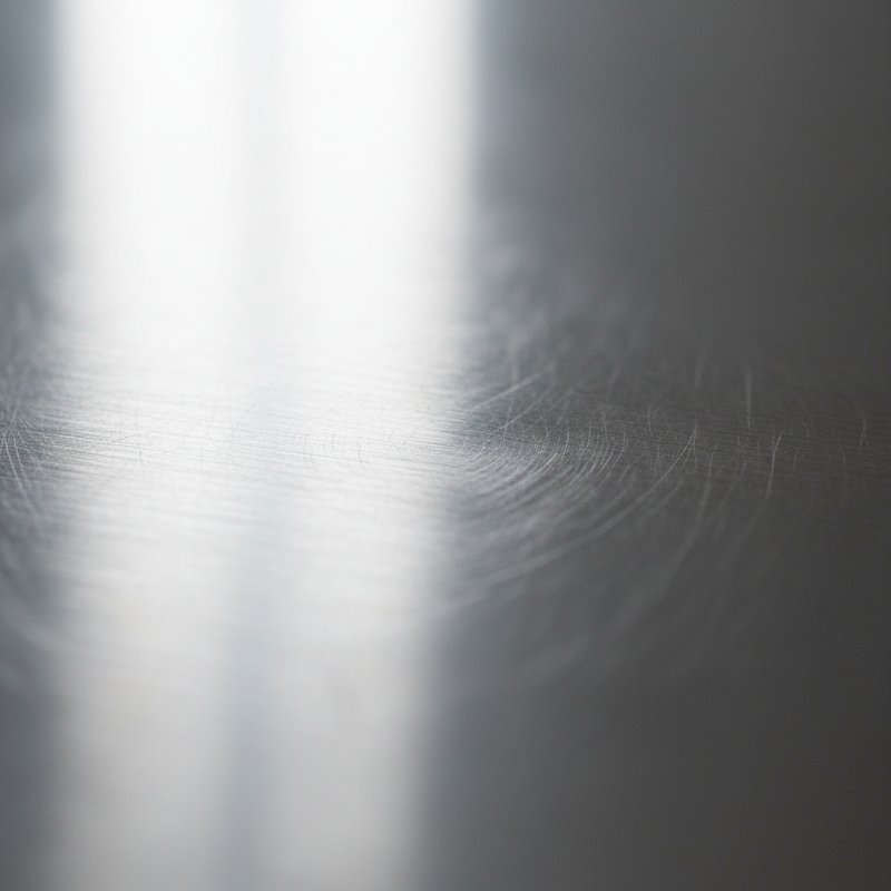 RVS roestvrij staal oppervlak - niet geschikt voor anodiseren