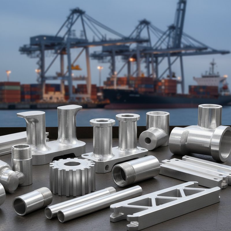 Geanodiseerde aluminium scheepvaart en industriële onderdelen uit de Dordtse regio