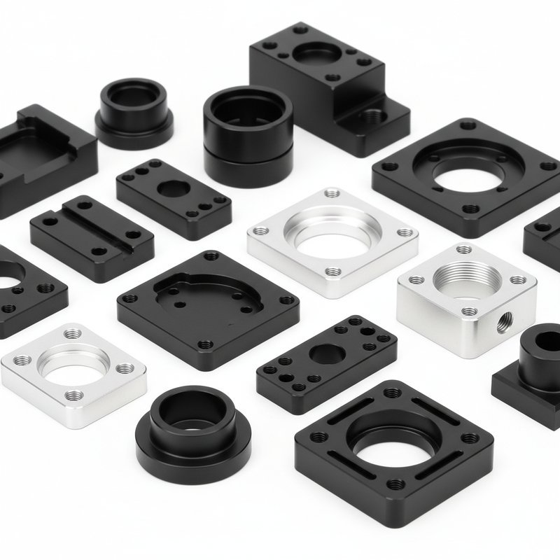 Geanodiseerde aluminium precisie-onderdelen voor hightech en wetenschappelijke instrumenten