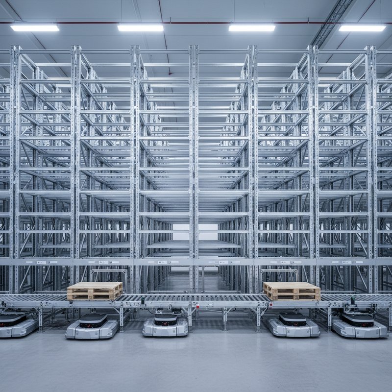 Geanodiseerde aluminium magazijnrekken en logistieke systemen