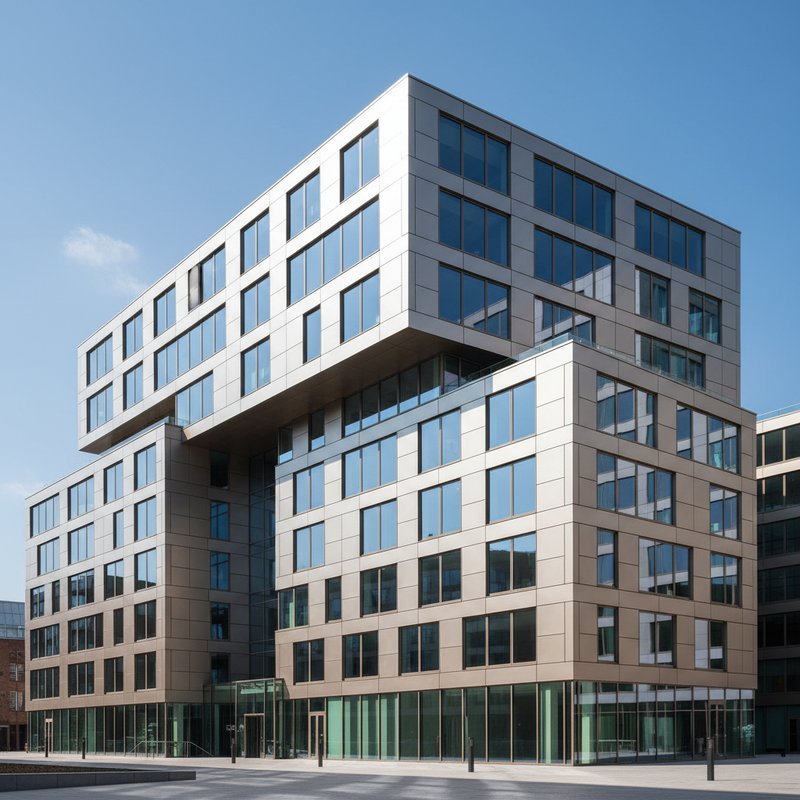 Geanodiseerde aluminium gevelpanelen voor moderne architectuur in Haarlem
